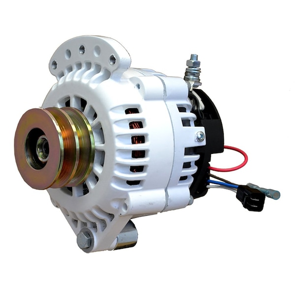 Balmar Alternator 120 AMP 12V 1-2in Single Foot Spindle Mount Dual Vee Pulley w/Isolated Ground 621-120-DV - main
